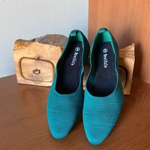 Breifola Knit Ballet Flats